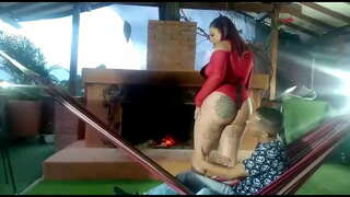 Som kurva na služby, moteli, pretože moja priateľka listy ma čakal, že culiada v krbe a v amaca s lustylatinasex